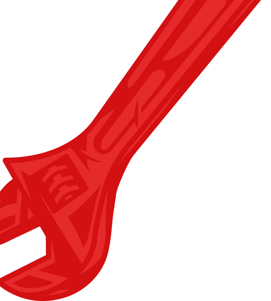 red wrench filled